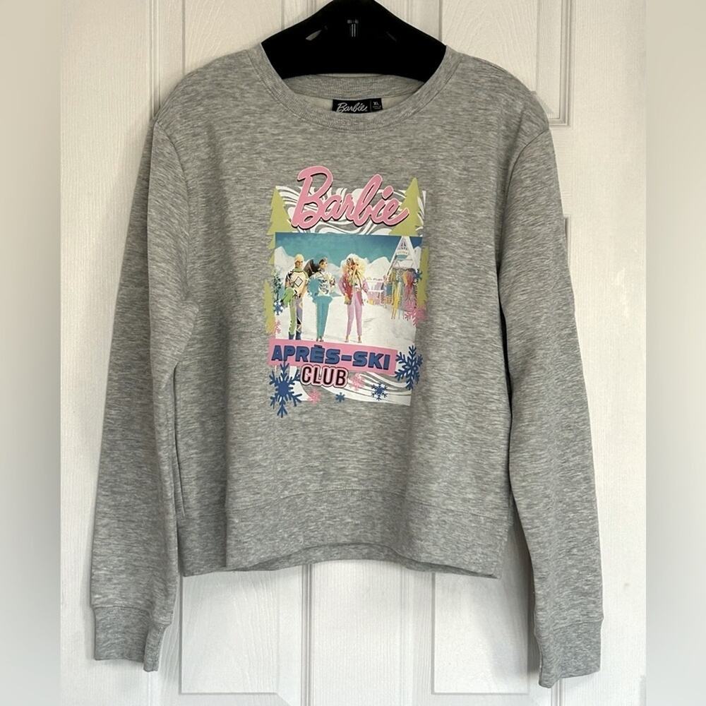 Barbie Sweatshirt Junior Girl Size XL NWT